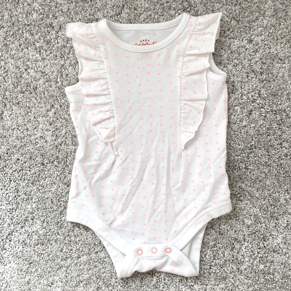 Cat & Jack ruffle onesie